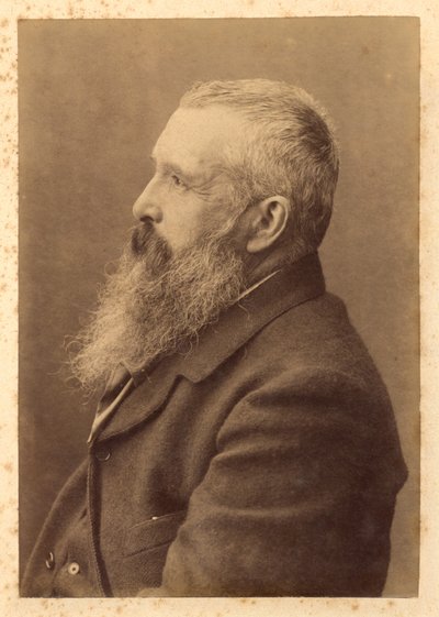 Claude Monet (albumen print) by French Photographer